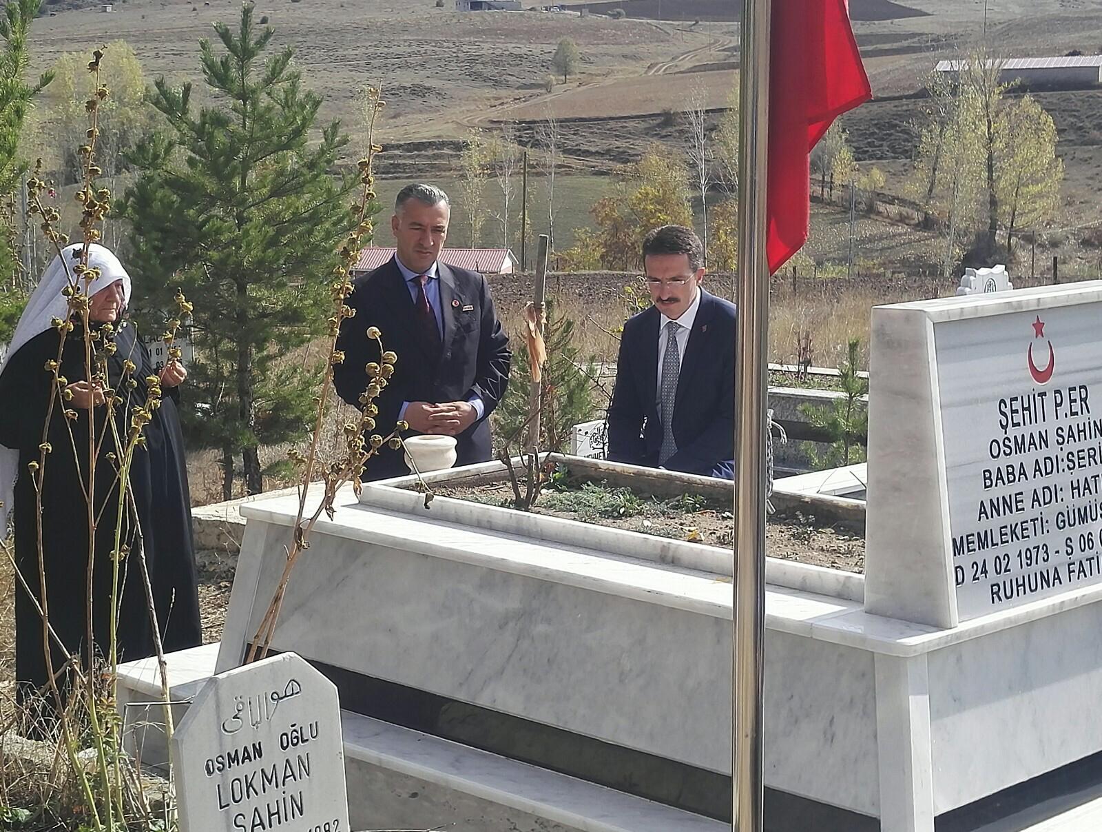 ŞEHİDİMİZ OSMAN ŞAHİN’ in ANNESİNE ZİYARET