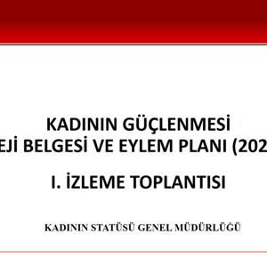 Kadının Statüsü Genel Müdürlüğü koordinasyonunda “Kadının Güçlenmesi Strateji Belgesi ve Eylem Planı (KGSEP) (2024-2028) I. İzleme ve Planlama Toplantısı” gerçekleştirildi. - fotoğraf 1