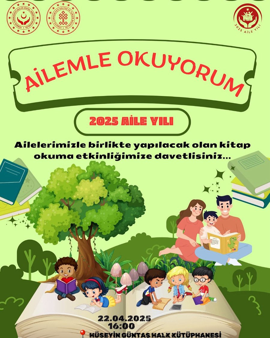 'Ailemle Okuyorum' Etkinliği