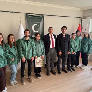 Yeşilay Haftası kapsamında, Müdürlüğümüz binası yeşil ışıklandırma ile aydınlatılarak farkındalık oluşturulmuştur. - fotoğraf 1