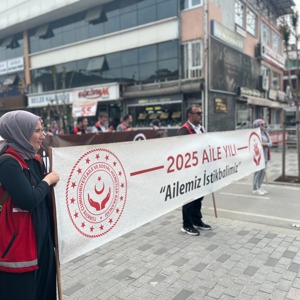 15 Mayıs Uluslararası Aile Haftası Münasebetiyle Kortej Yürüyüşü Gerçekleştirildi. - fotoğraf 2