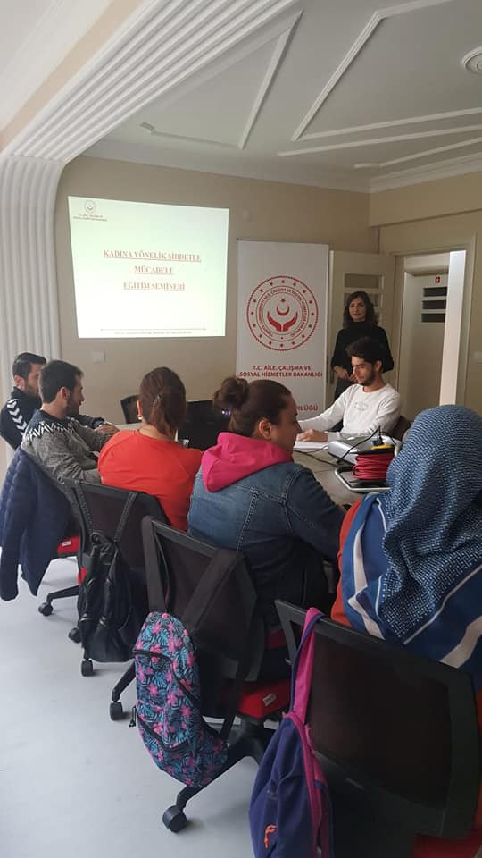 ÇEKOM Personellerine “Kadına Yönelik Şiddetle Mücadele” Eğitimi Düzenlendi. 