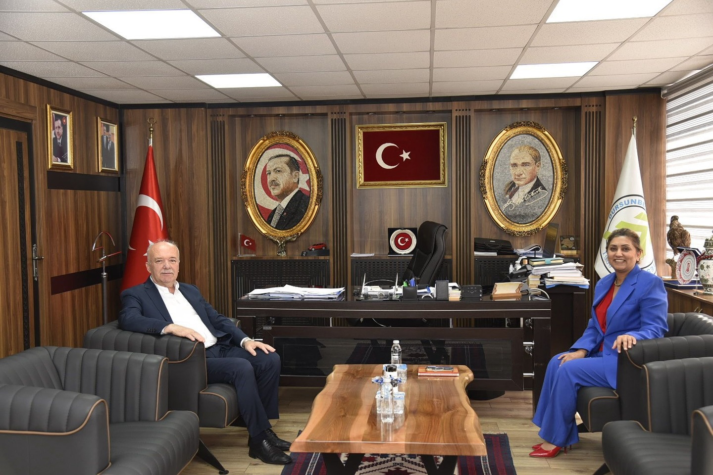 İl Müdürümüz Sayın Emine BÖÇKÜN, Dursunbey Belediye Başkanı Sayın Ramazan BAHÇAVAN’a Ziyaret Gerçekleştirdi.