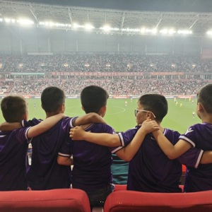 Samsunspor’un Avrupa Yolculuğuna Destek: Çocuklarımızla Tribünde Coşkulu Anlar   - fotoğraf 4