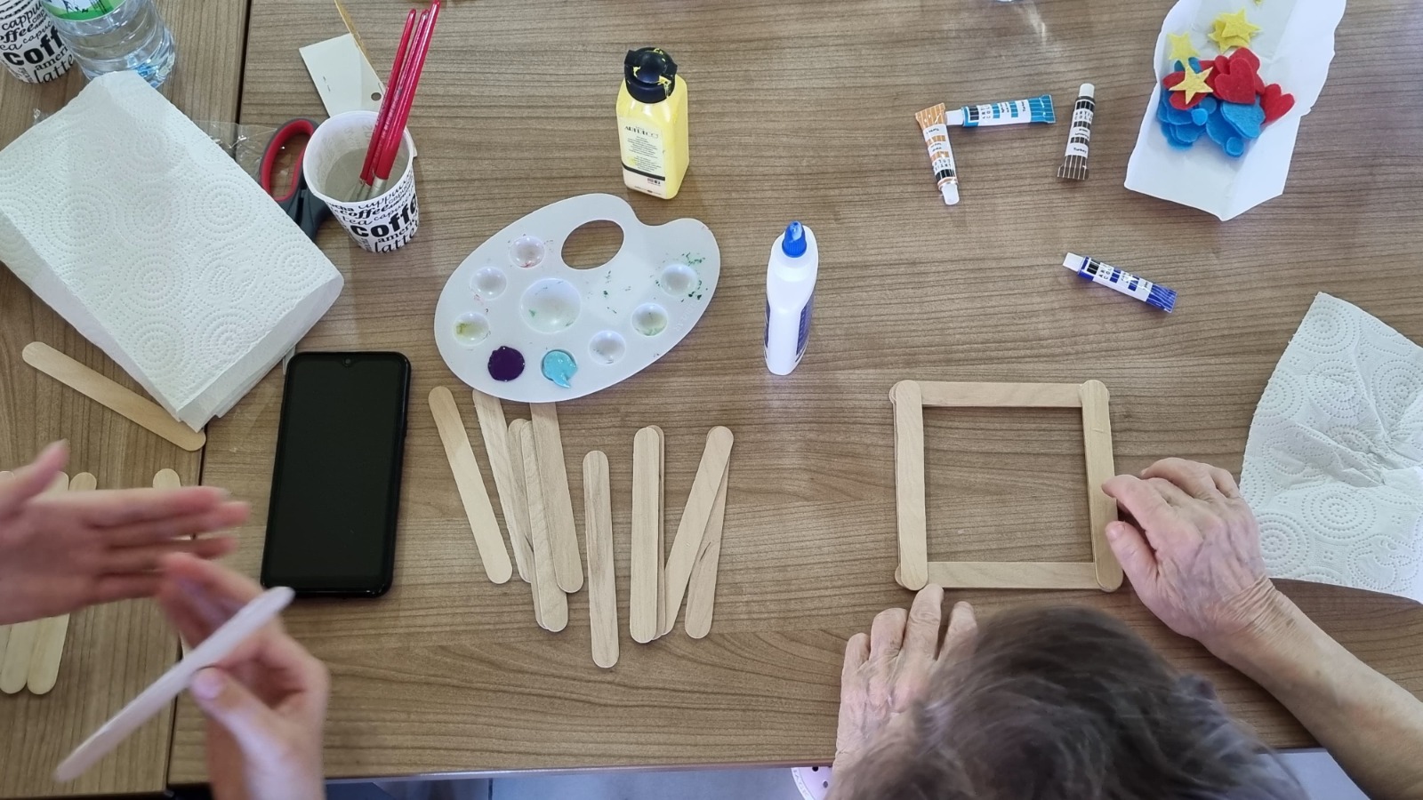 Çubuk’ta Gençler ve Yaşlılar “Çınarlarımız ve Fidanlarımız”  Projesiyle Buluştu