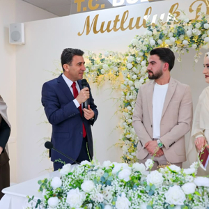 Bilecik’te, Evlenecek Gençlerin Desteklenmesi Projesinden Yararlanan İlk Çiftin Nikah Töreni - fotoğraf 3
