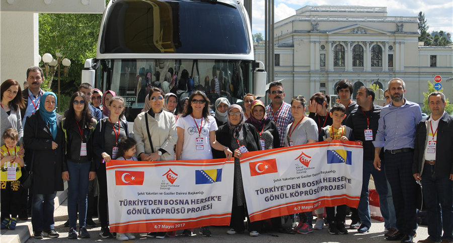 Türkiye'den Bosna Hersek'e Gönül Köprüsü Projesi gerçekleştirildi.