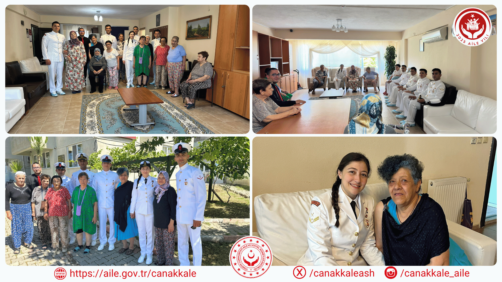 Sahil Güvenlik’ten Büyüklerimize Bayram Ziyareti