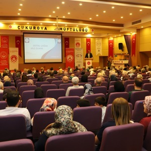 ADANA AİLE VE SOSYAL HİZMETLER İL MÜDÜRLÜĞÜMÜZ VE ADANA BÜYÜK AİLE PLATFORMU İŞBİRLİĞİNDE DÜZENLENEN “DİJİTAL ÇAĞDA AİLE OLMAK” KONULU KONFERANS - fotoğraf 5