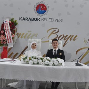 Karabük Belediye Başkanımız Özkan Çetinkaya, "Evlenecek Gençlerin Desteklenmesi Projesi'ne Katıldı. - fotoğraf 5