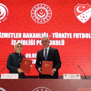 Aile ve Sosyal Hizmetler Bakanlığı ile TFF arasında iş birliği protokolü imzalandı - fotoğraf 5