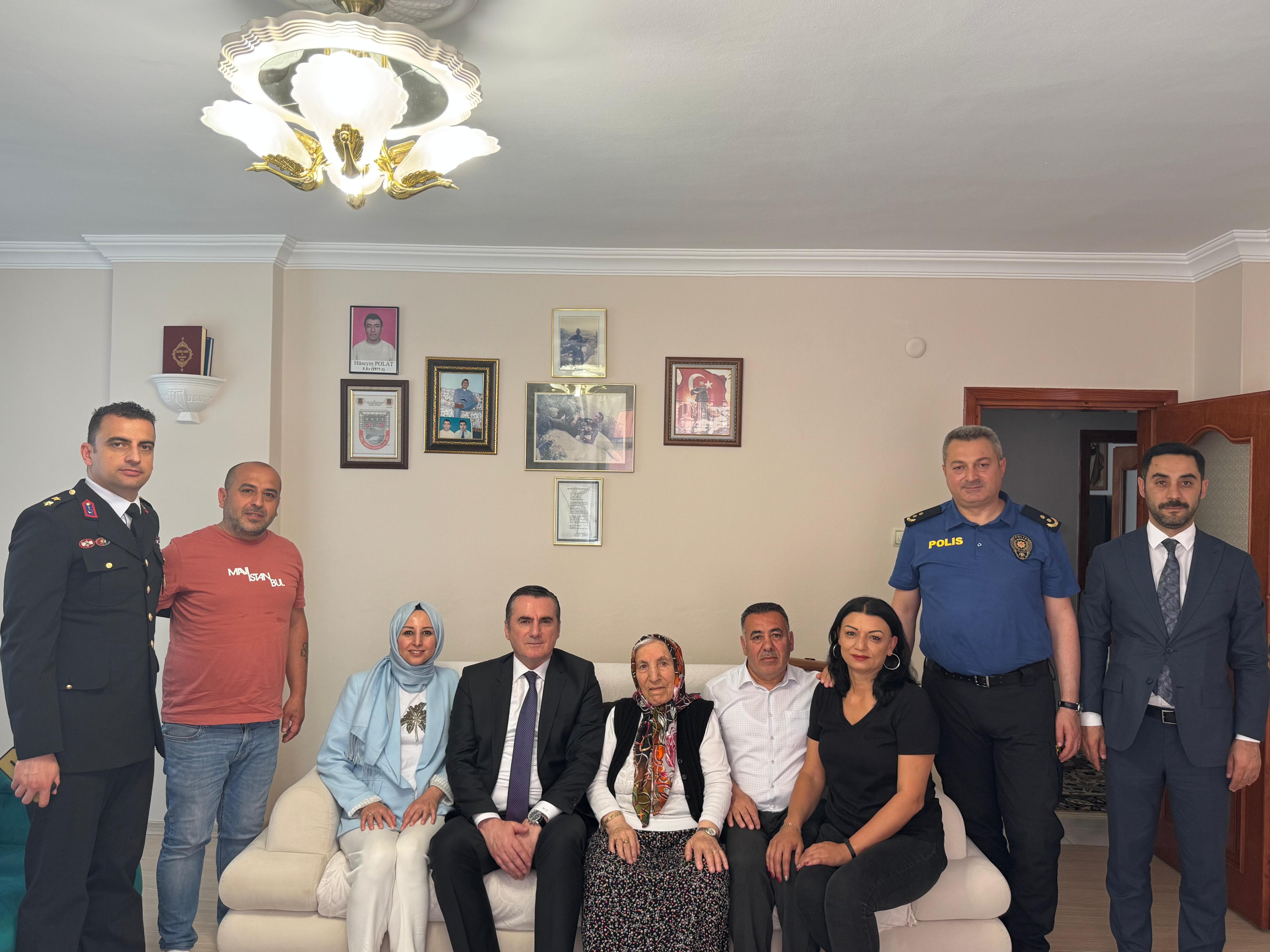 Kurban Bayramı Münasebetiyle, İlimiz Genelinde Kıymetli Şehit Yakınlarımız ve Kahraman Gazilerimizi Ziyaretlere Devam Ediyoruz.