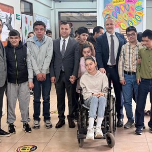10-16 Mayıs Engelliler Haftası Münasebetiyle Mehmet Mescier Özel Eğitim ve Uygulama Okulu ve İlimizde Faaliyet Gösteren Alaz Metalurji ve Saygın Tekstil firmaları Ziyaret Edildi - fotoğraf 1