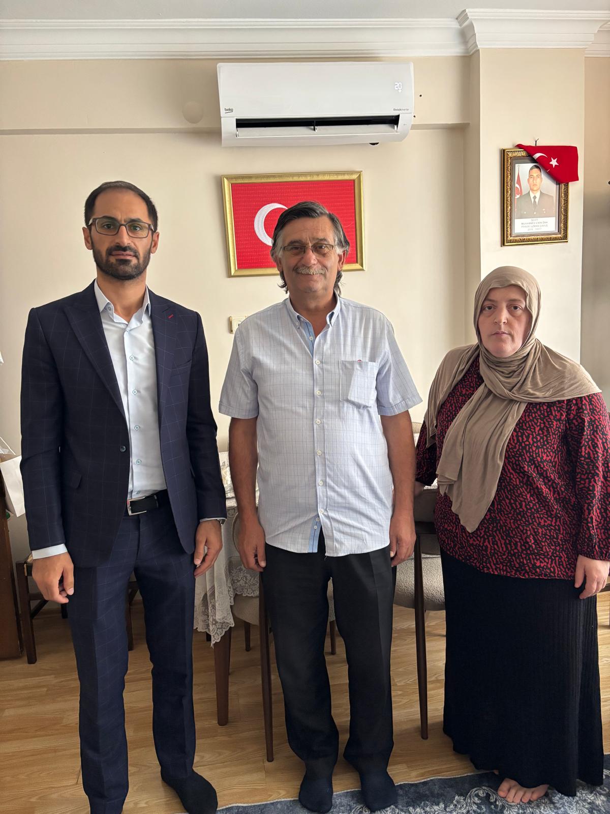 15 Haziran Babalar Günü Münasebetiyle Çok Kıymetli Şehit Babalarımızla ve Gazilerimizin Hanelerine Ziyaretlerimiz Devam Ediyor.