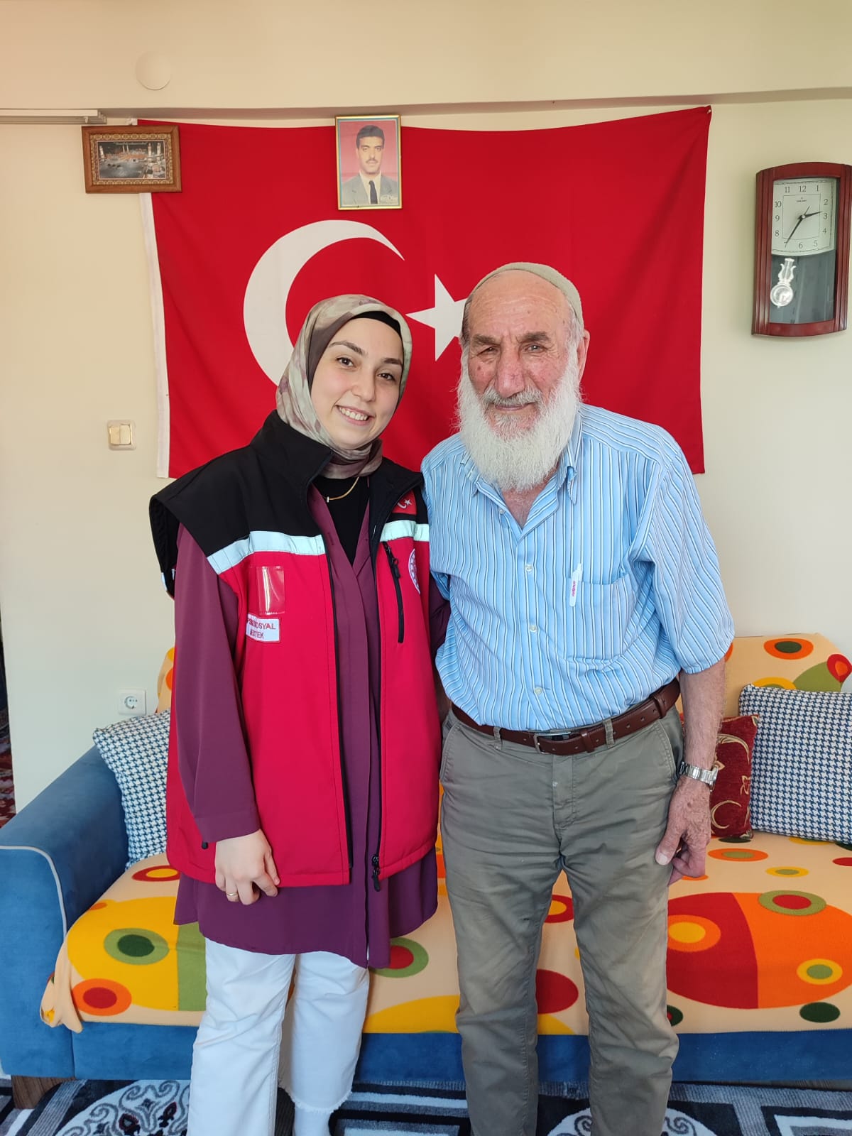 15 Haziran Babalar Günü Münasebetiyle Çok Kıymetli Şehit Babalarımızla ve Gazilerimizin Hanelerine Ziyaretlerimiz Devam Ediyor.