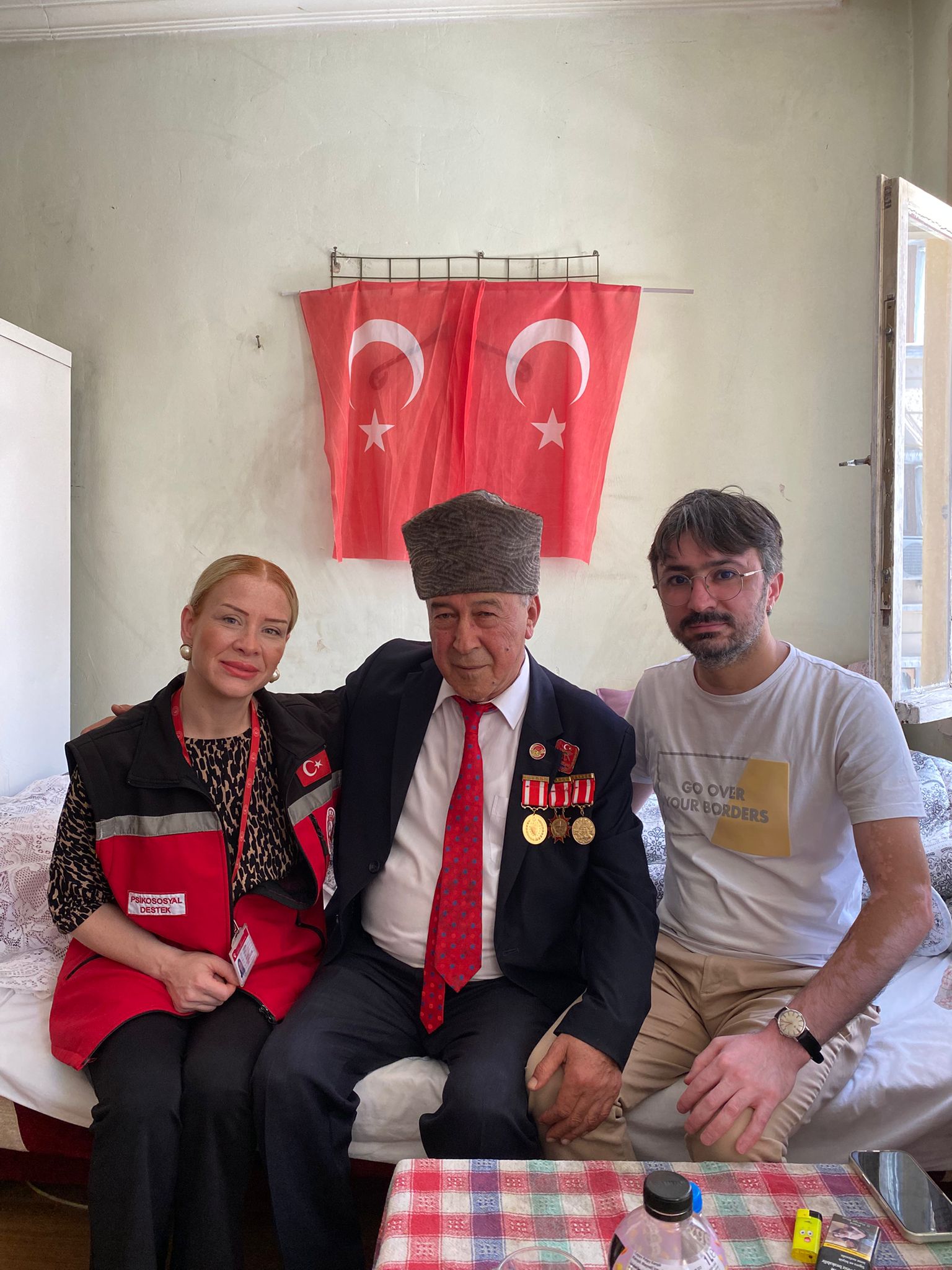 15 Haziran Babalar Günü Münasebetiyle Çok Kıymetli Şehit Babalarımızla ve Gazilerimizin Hanelerine Ziyaretlerimiz Devam Ediyor.