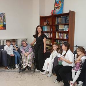 Minik Yüreklerden Anlamlı Ziyaret. - fotoğraf 6