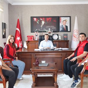 Abdurrahman Bilgiç ve İşkur İl Müdürü Sinan Kandemir'i Ziyaret Ederek Farkındalık Etkinliği Gerçekleştirdik. - fotoğraf 1