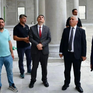 Hanife Hatun Camii İnşaat Alanını Ziyaret - fotoğraf 5