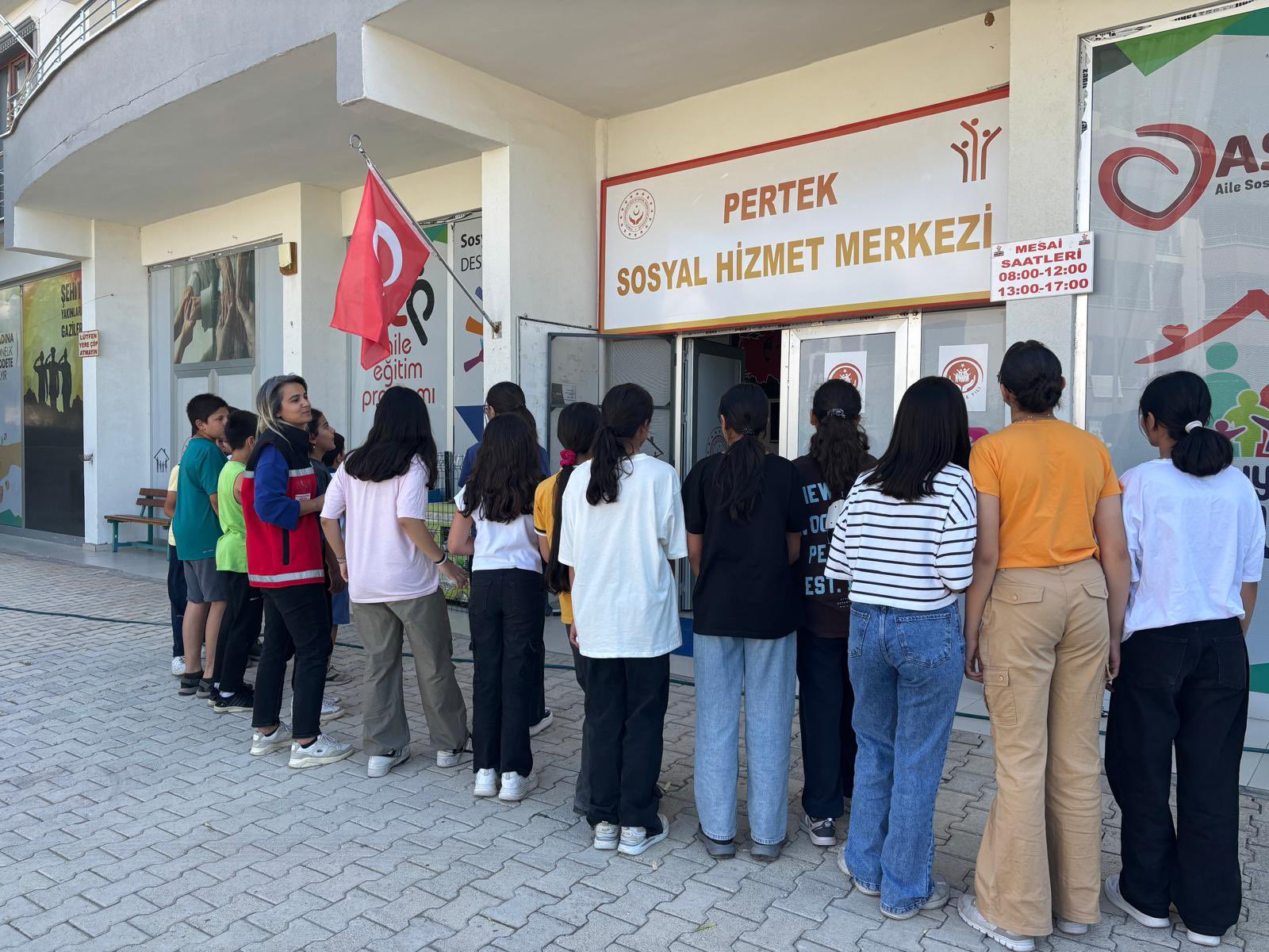 Pertek Sosyal Hizmet Merkezi Müdürlüğü Ziyareti