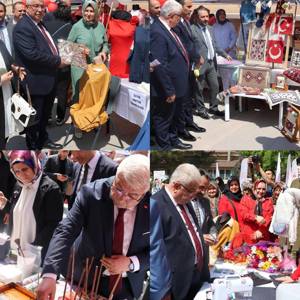İl müdürümüz Sayın Mahmut SELÇUK Hayat Boyu Öğrenme Şenliğine katıldı - fotoğraf 3