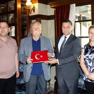 İl Müdürümüz Abdurrahman Bilgiç,  Şefik Yılmaz Dizdar'ı Ziyaret Etti. - fotoğraf 1
