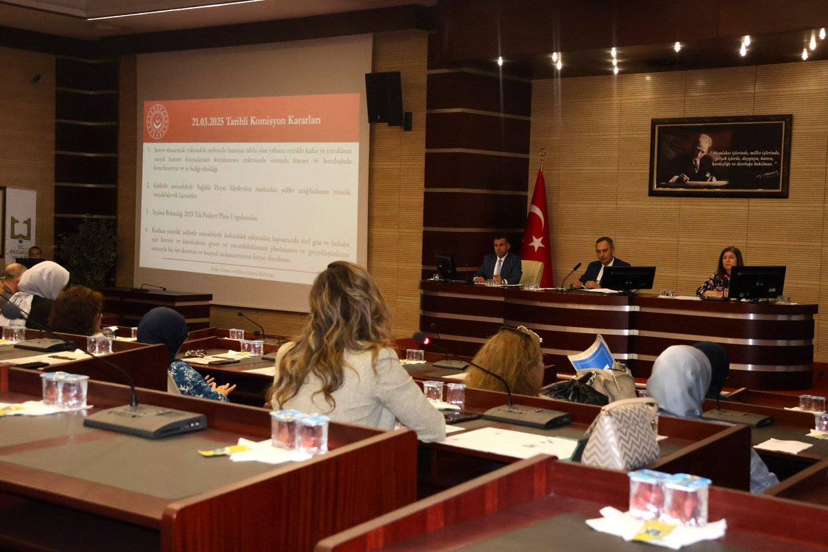 Kadına Yönelik Şiddetle Mücadele İl Koordinasyon, İzleme ve Değerlendirme Komisyon Toplantısı - fotoğraf 1