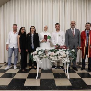 Evlenecek Gençlerin Desteklenmesi Projesi”nden yararlanan İrem & Emirhan çiftinin Nikah Töreni - fotoğraf 5