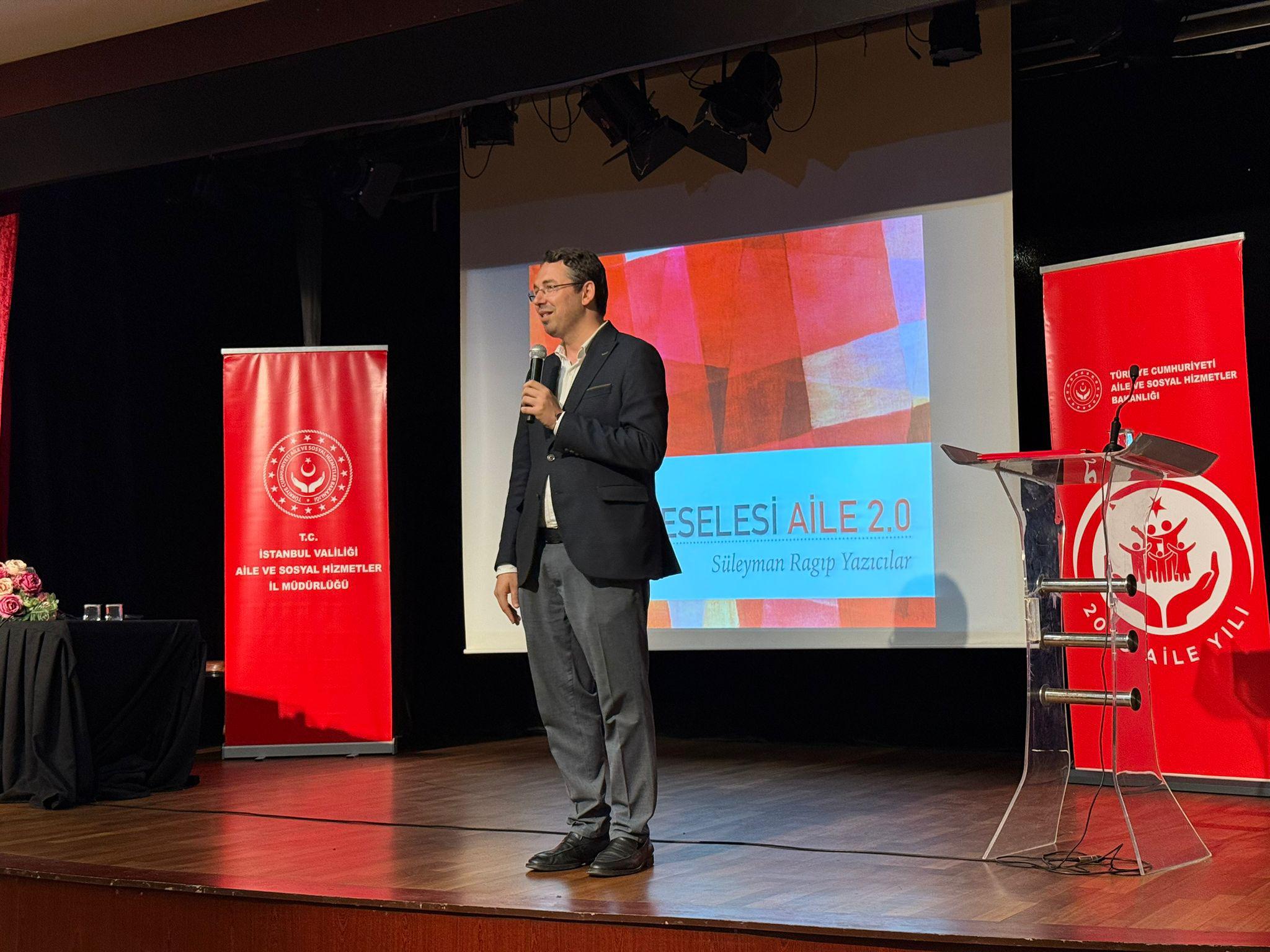 Aile Yılı Kapsamında Yazar Süleyman Ragıp Yazıcılar Tarafından ‘Nesil Meselesi / Aile 2.0’ Konulu Söyleşi Gerçekleştirildi