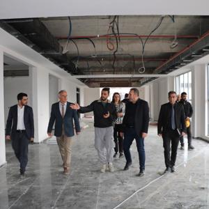 İl Müdürümüz Sayın Aydın POLAT yapımı devam eden yatırım projemizi yerinde inceledi. - fotoğraf 3