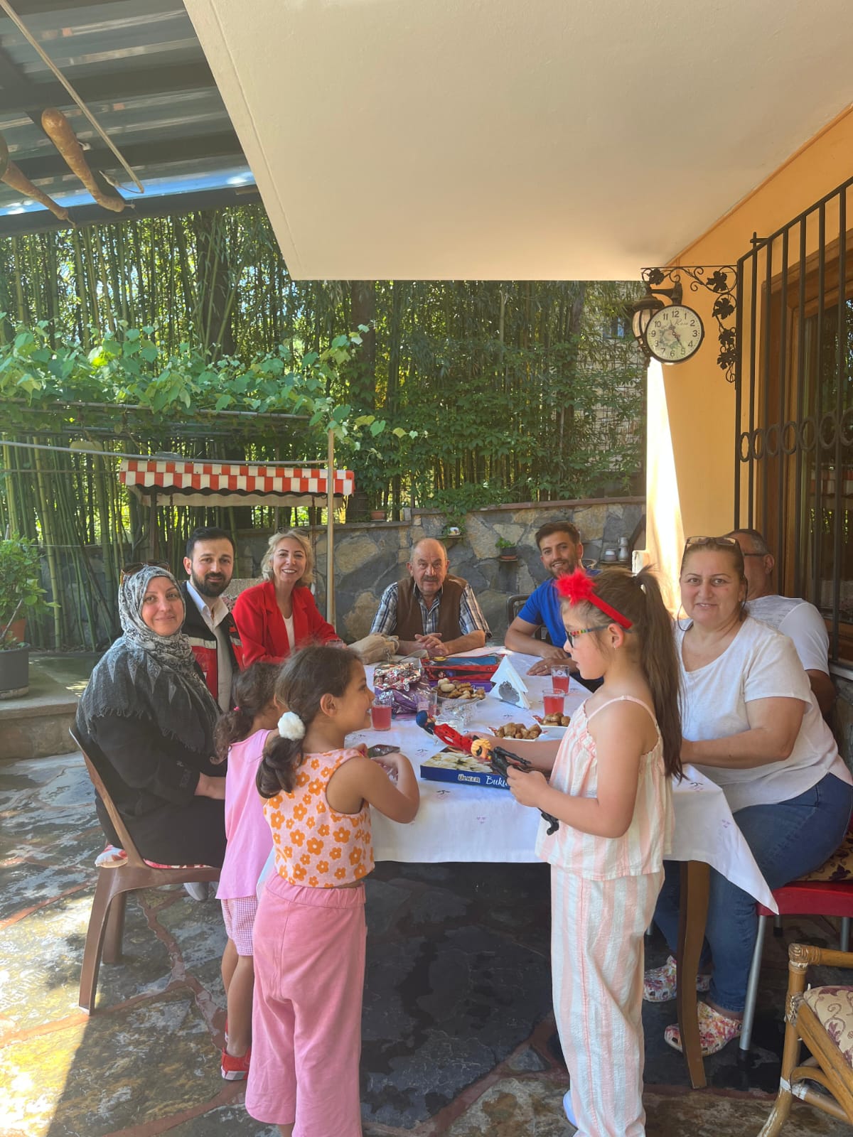 Aile Yılı Kapsamında Hizmet Alan Çocuklarımızdan Kıbrıs Gazimize Ziyaret Gerçekleştirildi