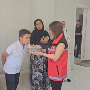 Şehit Çocuğuna Anlamlı Doğum Günü Sürprizi - fotoğraf 1