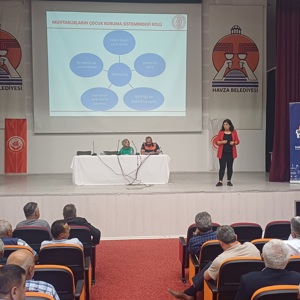 Muhtarlara “Aile Yılında Sosyal Hizmet ve Çocuk Koruma” Eğitimi   - fotoğraf 1