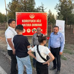 Koruyucu Aile Hatıra Ormanı’nı ziyaret ettik. - fotoğraf 2