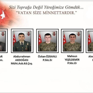 Metan gazından etkilenerek şehadet mertebesine ulaşan kahraman evlatlarımıza Allah’tan rahmet diliyoruz. - fotoğraf 1