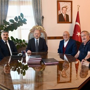 Seydiler İlçemizde Yapılacak Huzurevimize Ait İş Birliği Protokolü İmzalandı - fotoğraf 1