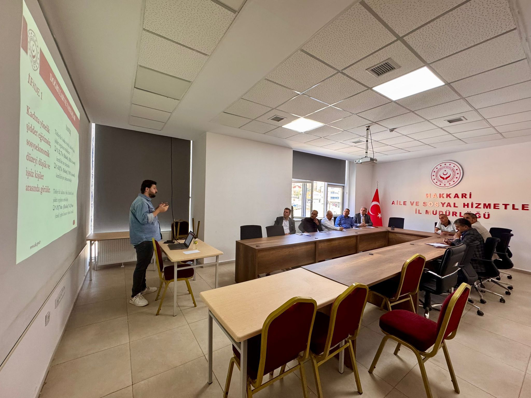 Mahalle Muhtarlarına ´Kadına Yönelik Şiddetle ve Erken Yaşta Zorla Evliliklerle Mücadele’ Eğitimi