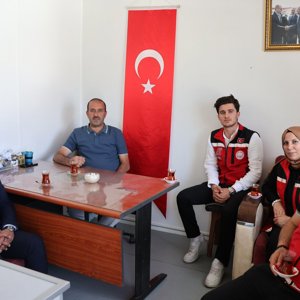15 Temmuz hain darbe girişiminde gazi olan Zekeriya ÇILGI’ya yönelik ziyaret gerçekleştirdik. - fotoğraf 2