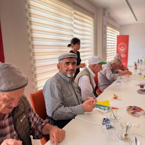Hilmi-Hafize Evin Huzurevi Sakinleriyle Resim Etkinliği  - fotoğraf 8