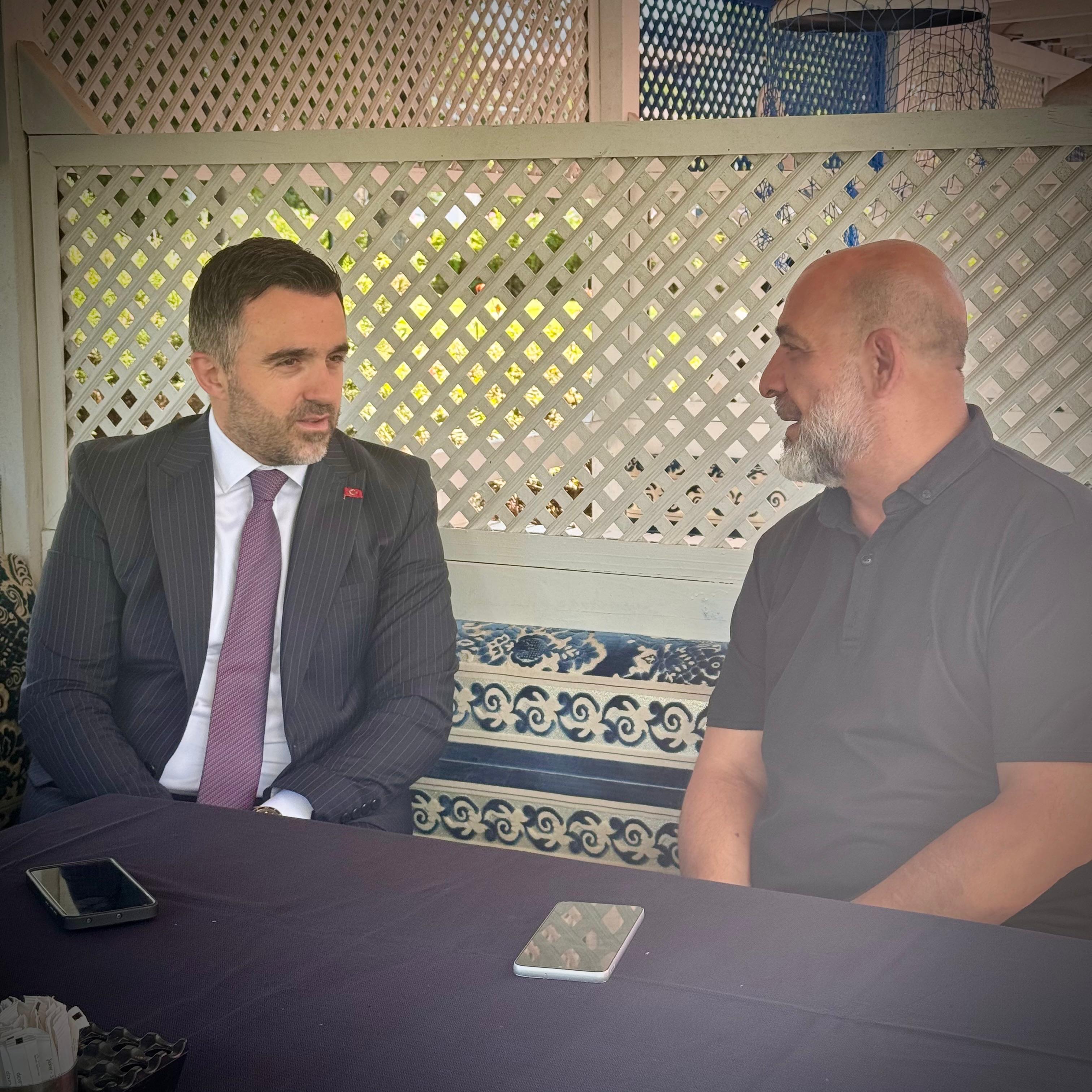 İl Müdürümüz Sn. Ömer TURAN, 15 Temmuz Şehidimiz Tolga ECEBALIN 'ın Kıymetli Babası Tarkan ECEBALIN 'a Ziyaret Gerçekleştirmiştir