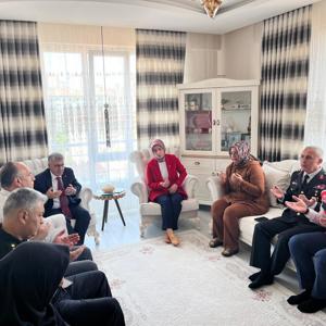 Sivil Gazi Veyis EROĞLU ve ailesi ziyaret edildi - fotoğraf 2
