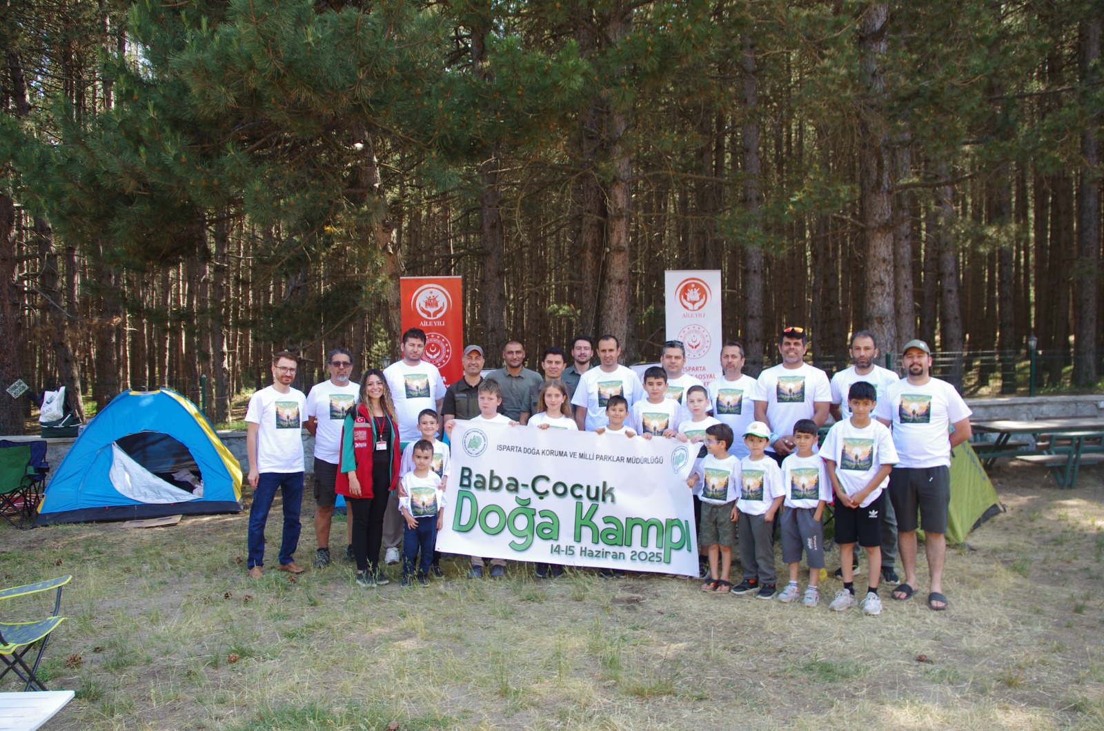 Baba Çocuk Doğa Kampı Etkinliği