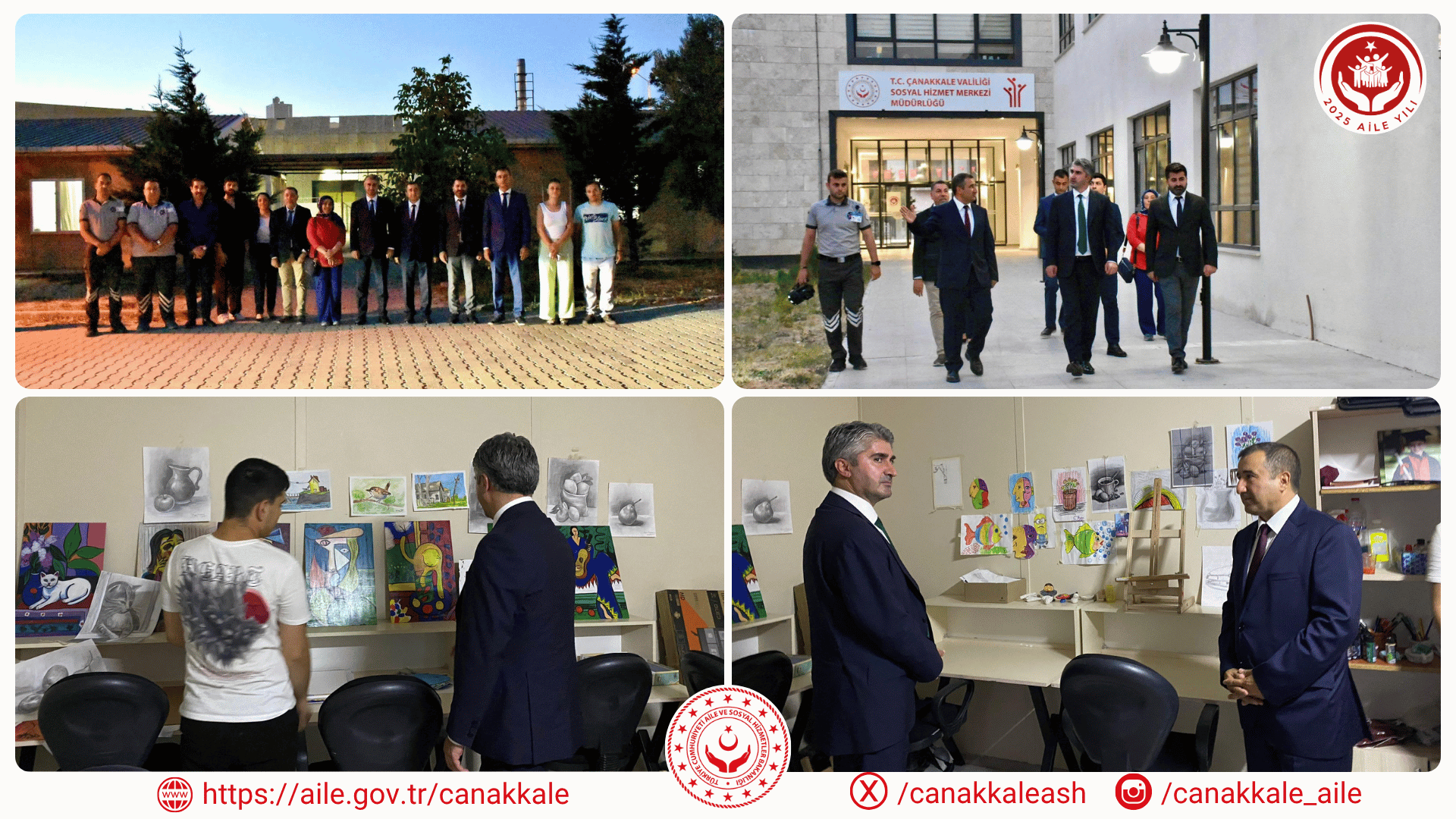 Bakan Yardımcımız Sayın Zafer TARIKDAROĞLU, Hüseyin Özcan Çocuk Evleri Sitesi Müdürlüğümüzü Ziyaret Etti