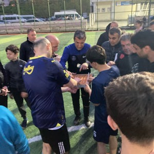 23 Nisan Ulusal Egemenlik ve Çocuk Bayramı kapsamında dostluk futbol müsabakası düzenlendi. - fotoğraf 7