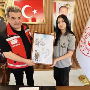 23 Nisan Resim Yarışmasında Birincilik Ödülü Müsep Kuş’un Oldu - fotoğraf 3
