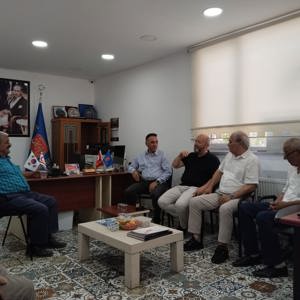 İl Müdürü Harun TOHUMCU Edirne Muharip Gaziler Derneğini Ziyaret Etti. - fotoğraf 2