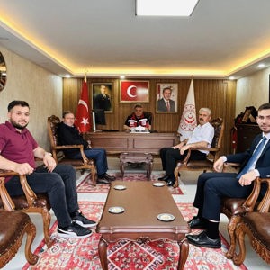 Ordu İmam Hatipliler Mezunları ve Mensupları Derneği ve Gençlik Kolları Başkanı İl Müdürümüz Harun Tan’a nezaket ziyaretinde bulundular. - fotoğraf 2