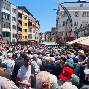 Korgan ilçemizde, 100 yaşında vefat eden Kore Gazisi Mustafa Çatmak, düzenlenen askeri törenle son yolculuğuna uğurlandı. - fotoğraf 2