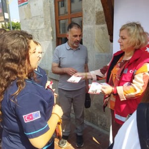 Sakarya Caddesi’nde Sosyal Hizmet Tanıtım Standı Kuruldu - fotoğraf 1
