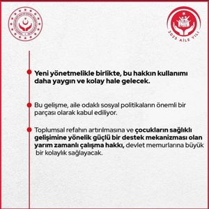 DEVLET MEMURLARINA YARIM ZAMANLI ÇALIŞMA HAKKI RESMEN BAŞLIYOR! - fotoğraf 4
